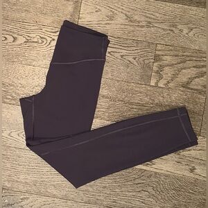 Lululemon Wunder Under Everlux High-Rise Tight 25" Nightfall Size 6